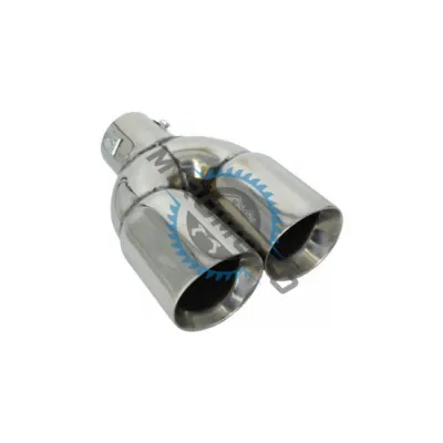 Ornament toba universal cromat cu prindere surub, 63mm