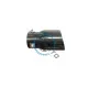 Ornament toba auto, iesire 76mm, intrare 63mm, culoare negru