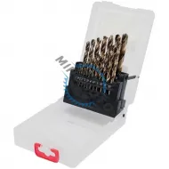 Set 19 burghie pentru metal 1 - 10 mm HSS - cobalt