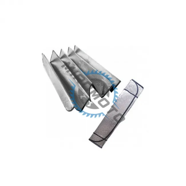 Parasolar auto, aluminiu, doua fete, 70 x 150cm