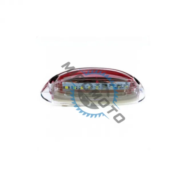 Lampa pentru numar inmatriculare, LED 12-24V, lumina, alba / rosie
