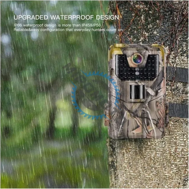 Camera de vanatoare 3MP 4K, 940nm LED-uri IR, senzor de miscare cu vedere de noapte, viteza de declansare rapida de 0, 2 s, alimentare baterii