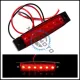 Lampa laterala gabarit, 6 LED-uri, 12v, lumina rosie