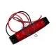 Lampa laterala gabarit, 6 LED-uri, 12v, lumina rosie