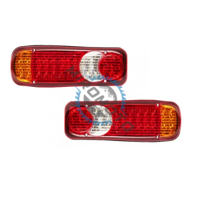 Set 2 lampi spate universale cu LED, 5 Functii pentru remorca, camion, trailer, alimentare 12V