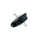 Antena auto ornament coada de rechin, culoare negru, cu functie FM