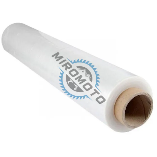 Folie stretch transparenta pentru ambalare manuala, rola 3 kg, 50 cm, 23 microni