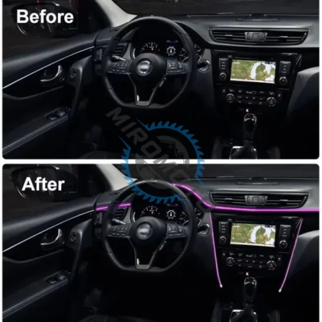 Fir RGB, Lumina Ambientala Auto, Conexiune USB, 7 Culori, 3M