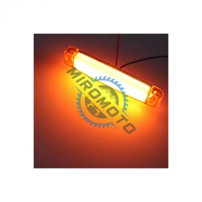 Lampa laterala gabarit, LED NEON, lumina portocalie, tensiune 12-24V
