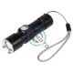 Lanterna reincarcabila, LED, 3 moduri iluminare, 120lm, Usb-A, aluminiu, zoom