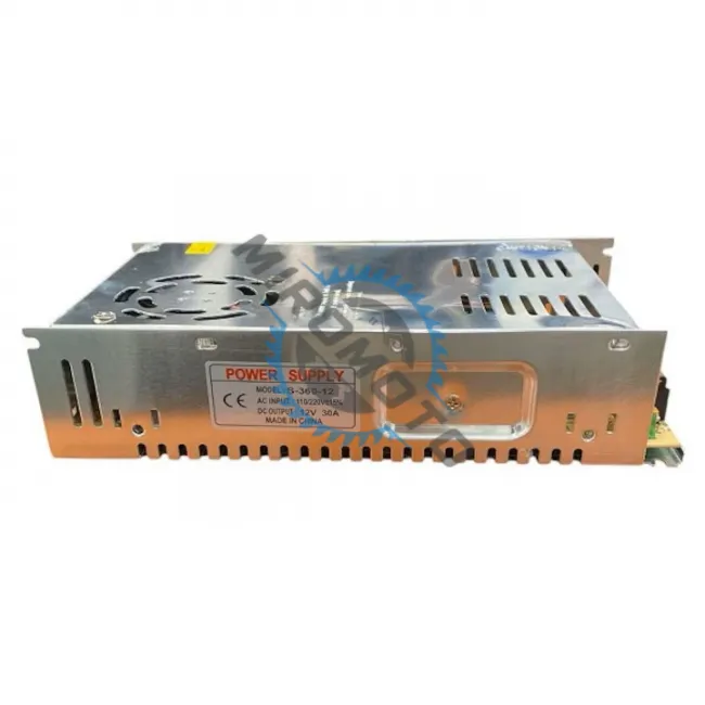 Sursa de alimentare 12V 30A metalica, 360W, pentru camere de supraveghere si banda led, modulara