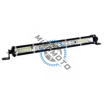 Proiector auto LED Bar cu suport, offroad 138W, 12V-24V, 30cm, 46 led-uri, negru