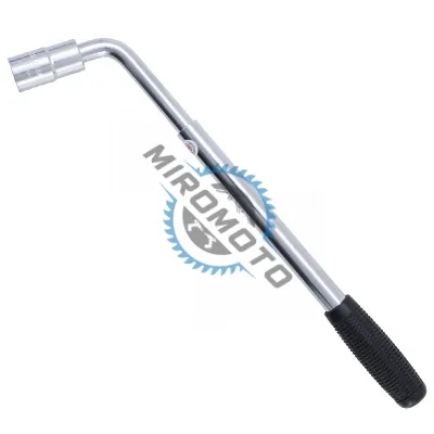 Cheie telescopica tip L pentru roti, tubularea 17x19 mm