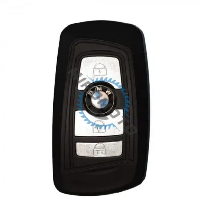 Dispozitiv cu electrosoc profesional pentru autoaparare, tip cheie auto BMW, cu lanterna si sirena 