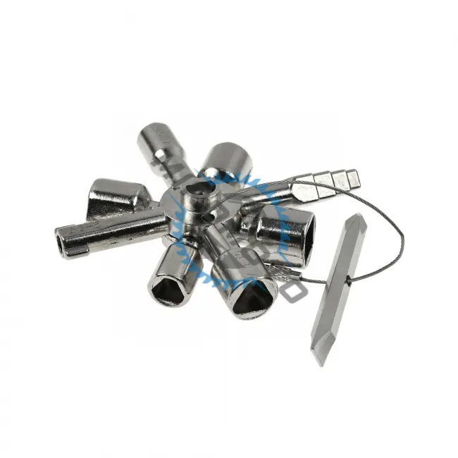 Cheie universala pentru dulapuri tehnice 10 in 1