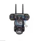 Camera de supraveghere 4K, 3 lentile, 12mp, 10x zoom, WiFi 2.4Ghz, hd, rotatie 355 grade, night vision, alarma, ip66, ptz, microfon