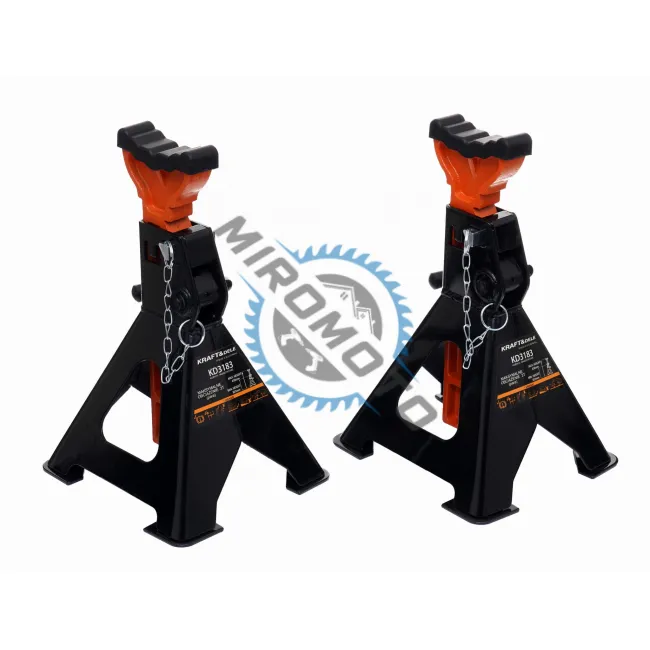 Set 2 suporti pentru auto, Kraft&Dele KD3183, capacitate 3 Tone