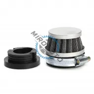 Filtru aer Pocket Bike, mini atv, 42 mm, model cu adaptor