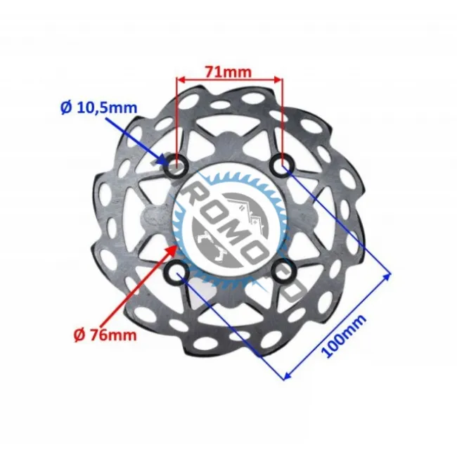 Disc Frana Spate Cross 110 - 125cc, Honda CRF50