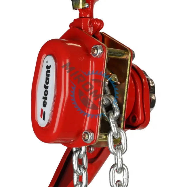 Macara manuala cu levier 3000 kg, lungime lanț 1,5 m, ELEFANT ESH-3