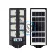 Lampa solara stradala cu panou solar si telecomanda, 70W, suport metalic, 8 celulele led, rezistent la apa, senzor de miscare si lumina