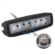 Proiector LED Auto Offroad, ATV 18W, 12V - 24V, 1080 Lumeni