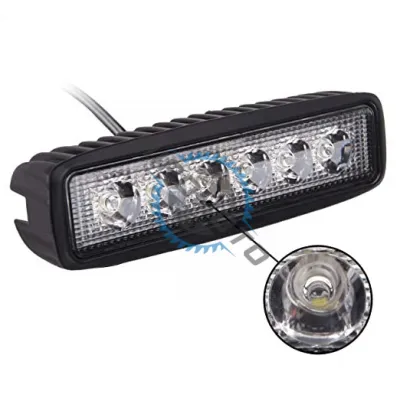 Proiector LED Auto Offroad, ATV 18W, 12V - 24V, 1080 Lumeni Proiector LED Auto Offroad, ATV 18W, 12V - 24V, 1080 Lumeni