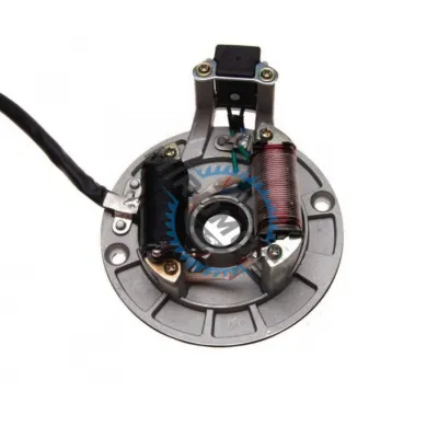 Magnetou / stator aprindere Cross - Atv 50cc - 125cc, 2 bobine, 5 fire, cu simering Magnetou / stator aprindere Cross - Atv 50cc - 125cc, 2 bobine, 5 fire, cu simering