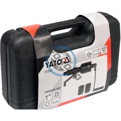 Antrenor cu amplificator de forta, Yato YT-0782, 2 tubulare 32 / 33 mm, CrMo 4140 Antrenor cu amplificator de forta, Yato YT-0782, 2 tubulare 32 / 33 mm, CrMo 4140