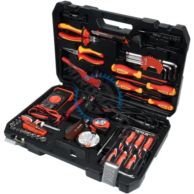 Trusa scule electricieni TSE, Yato YT-39009, Crom Vanadium, 68 piese Trusa scule electricieni TSE, Yato YT-39009, Crom Vanadium, 68 piese