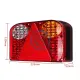 Set 2 lampi stop remorca led cu 5 functii, 12-24 V, TCT-2091