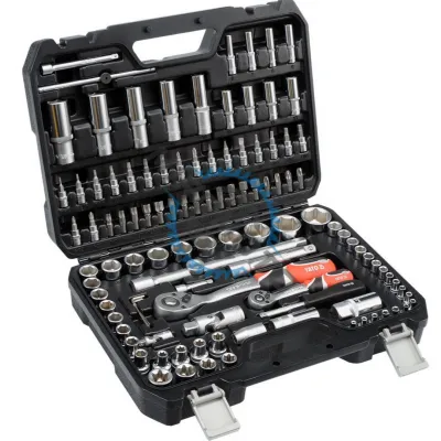 Set chei tubulare, Yato YT-38791, 4-32 mm, patrat 1/4 si 1/2 inch, 108 bucati Set chei tubulare, Yato YT-38791, 4-32 mm, patrat 1/4 si 1/2 inch, 108 bucati