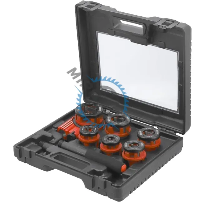 Set filiere cu clichet, 7 bucati, Yato YT-2900 Set filiere cu clichet, 7 bucati, Yato YT-2900