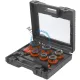 Set filiere cu clichet, 7 bucati, Yato YT-2900 Set filiere cu clichet, 7 bucati, Yato YT-2900