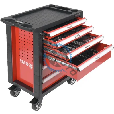 Dulap cu Scule Profesional 6 Sertare Echipat Complet cu 177 Piese YATO YT-55300 Dulap cu Scule Profesional 6 Sertare Echipat Complet cu 177 Piese YATO YT-55300