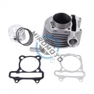 Set motor / kit cilindru scuter GY6 150cc 4T, 57.5 mm, racire aer