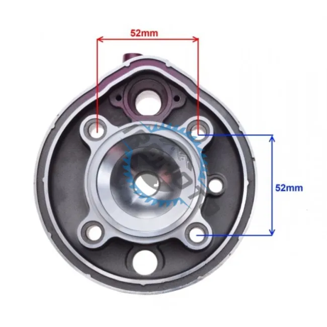 Chiulasa scuter Aprilia RS, AM6 80cc 2T