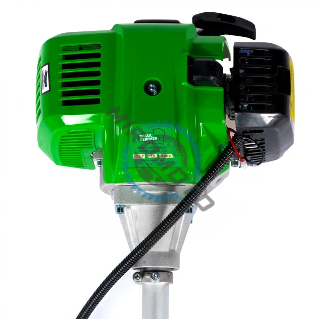 Motocoasa pe benzina Micul Fermier GF-0915, 2 timpi, 3.5 kW, 4.6 CP, accesorii incluse