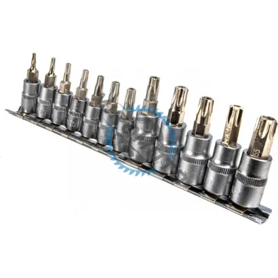 Set 12 biti torx cu gaura (tamperproof) Yato YT-04332 Set 12 biti torx cu gaura (tamperproof) Yato YT-04332