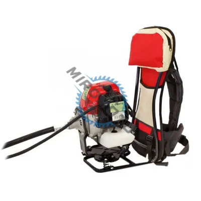 Motocoasa cu prindere tip rucsac Micul Fermier GF-1550, motor 2 timpi, 3.5 kW, 4.76 CP, 7 accesorii, tija flexibila Motocoasa cu prindere tip rucsac Micul Fermier GF-1550, motor 2 timpi, 3.5 kW, 4.76 CP, 7 accesorii, tija flexibila