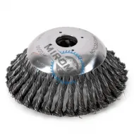 Disc motocoasa cu perie de sarma, 150mm, 6"