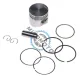 Kit piston scuter Piaggio / Gilera 50cc (39mm), 4-Timpi