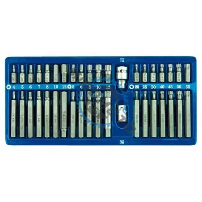 Trusa biti torx, hex si spline 40 piese CR-V Vorel 66400