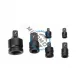 Trusa 6 piese adaptor impact, 1/4 - 1/2 - 3/8 - 3/4