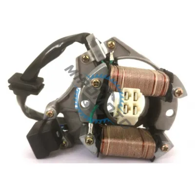 Magnetou / stator aprindere Atv 110cc Automat DC (mufa 4 pini) Magnetou / stator aprindere Atv 110cc Automat DC (mufa 4 pini)