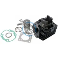 Set motor / kit cilindru scuter Honda Bali, SFX, SXR, SGX, SH Scoopy 50cc 2T, 39 mm, racire pe aer
