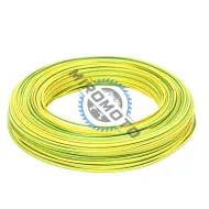 Cablu electric FY, H07V-U, 2.5 mm², 100 m, galben/verde, cupru