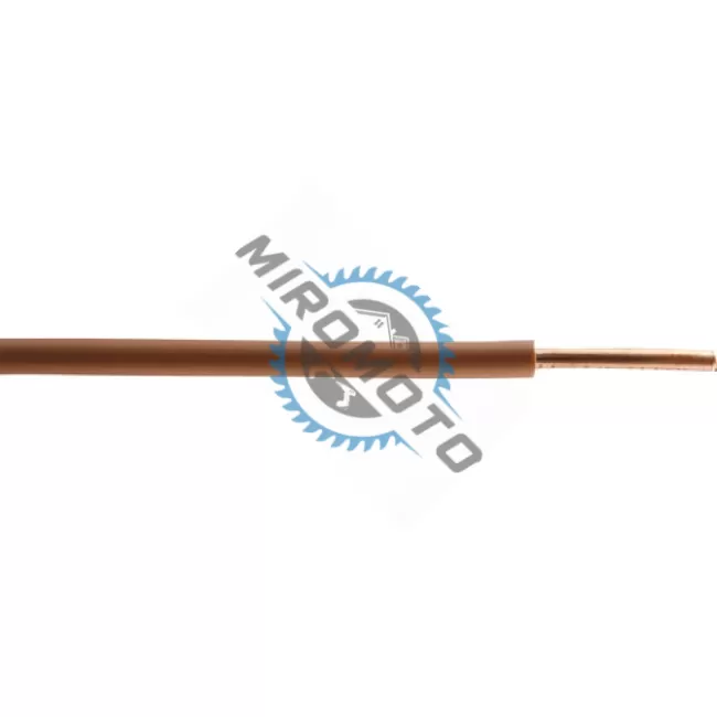 Cablu electric FY, H07V-U, 2.5 mm², 100 m, maro, cupru
