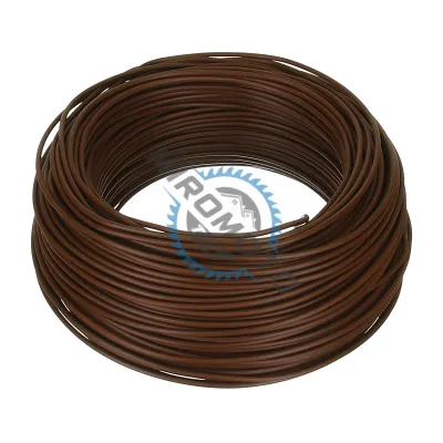 Cablu electric FY, H07V-U, 2.5 mm², 100 m, maro, cupru Cablu electric FY, H07V-U, 2.5 mm², 100 m, maro, cupru