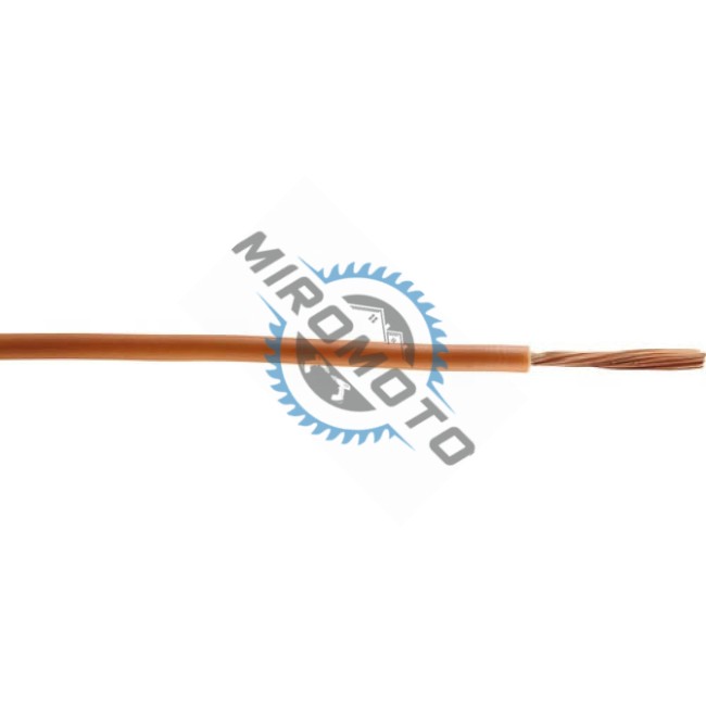 Cablu electric MYF, H07V-K, 2.5 mm², 100 m, maro, cupru